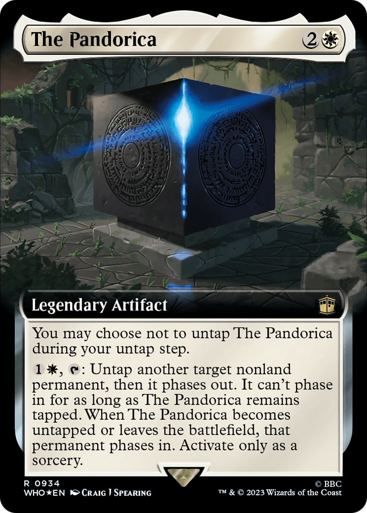 The Pandorica (Extended Art) (Surge Foil) [Doctor Who] | Shuffle n Cut Hobbies & Games