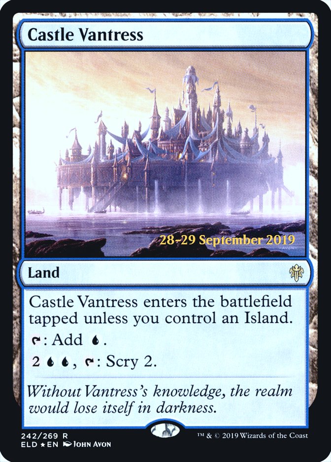 Castle Vantress [Throne of Eldraine Prerelease Promos] | Shuffle n Cut Hobbies & Games