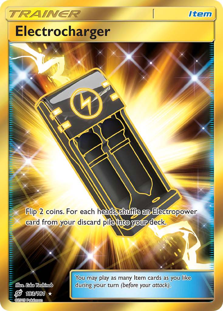 Electrocharger (193/181) [Sun & Moon: Team Up] | Shuffle n Cut Hobbies & Games