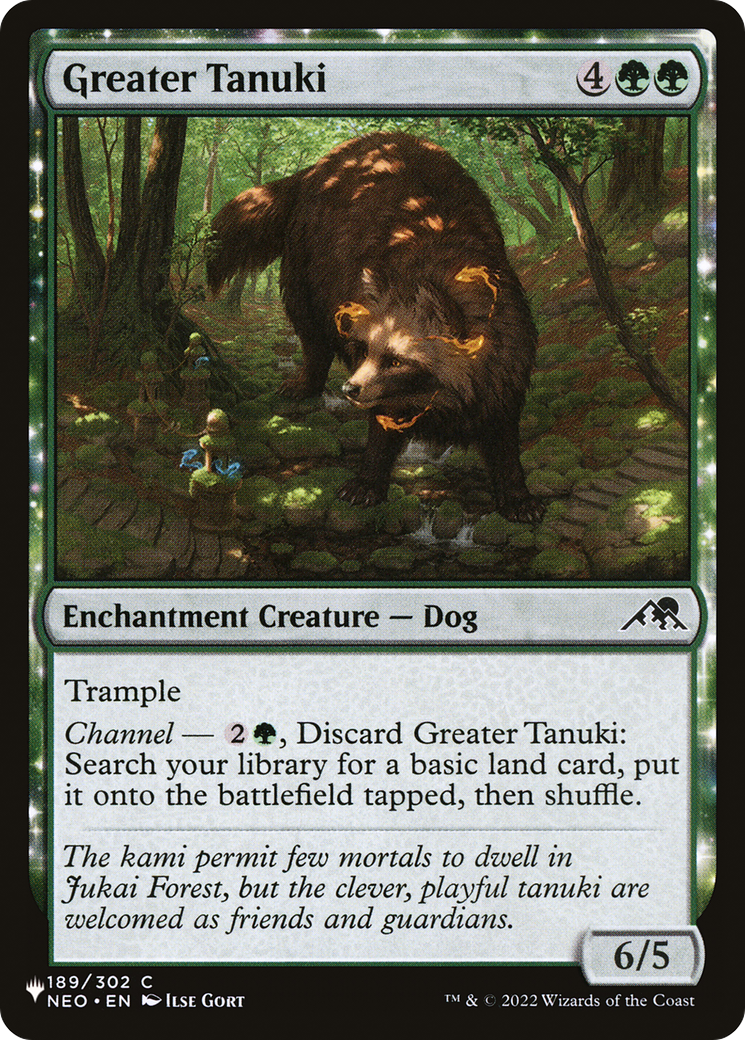 Greater Tanuki [The List] | Shuffle n Cut Hobbies & Games