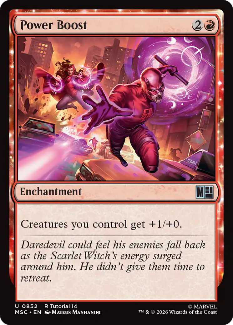 Power Boost [Marvel Super Heroes Commander] | Shuffle n Cut Hobbies & Games