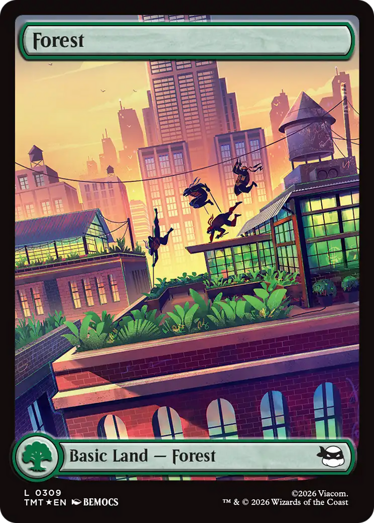 Forest (0309) (Surge Foil) [Teenage Mutant Ninja Turtles] | Shuffle n Cut Hobbies & Games