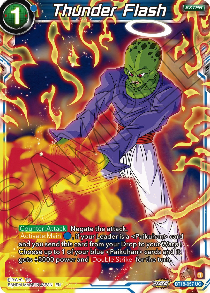 Thunder Flash (BT18-057) [Dawn of the Z-Legends] | Shuffle n Cut Hobbies & Games