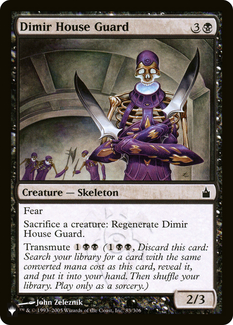 Dimir House Guard [The List] | Shuffle n Cut Hobbies & Games
