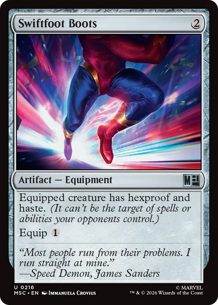 Swiftfoot Boots [Marvel Super Heroes Commander] | Shuffle n Cut Hobbies & Games