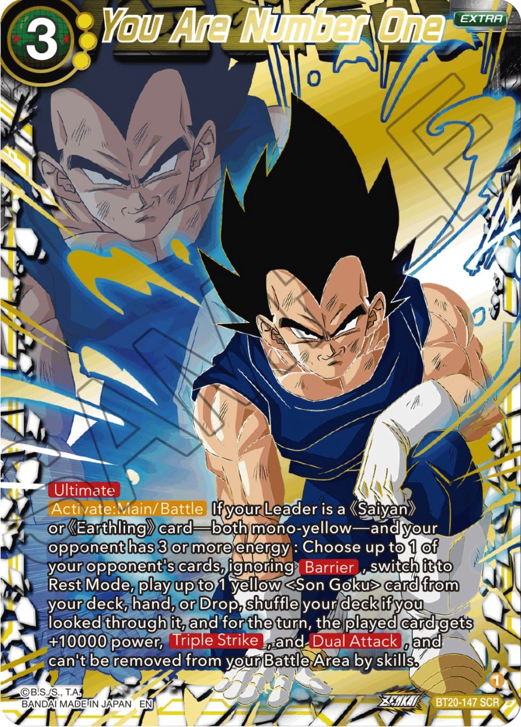 You Are Number One (BT20-147) [Power Absorbed] | Shuffle n Cut Hobbies & Games