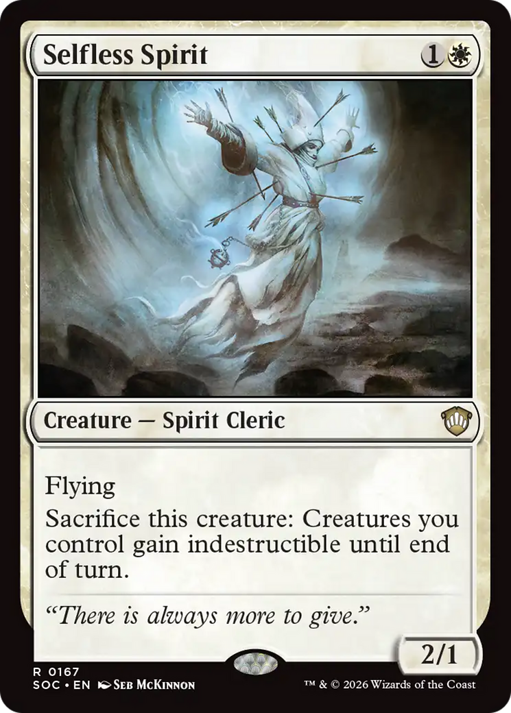 Selfless Spirit [Secrets of Strixhaven Commander] | Shuffle n Cut Hobbies & Games