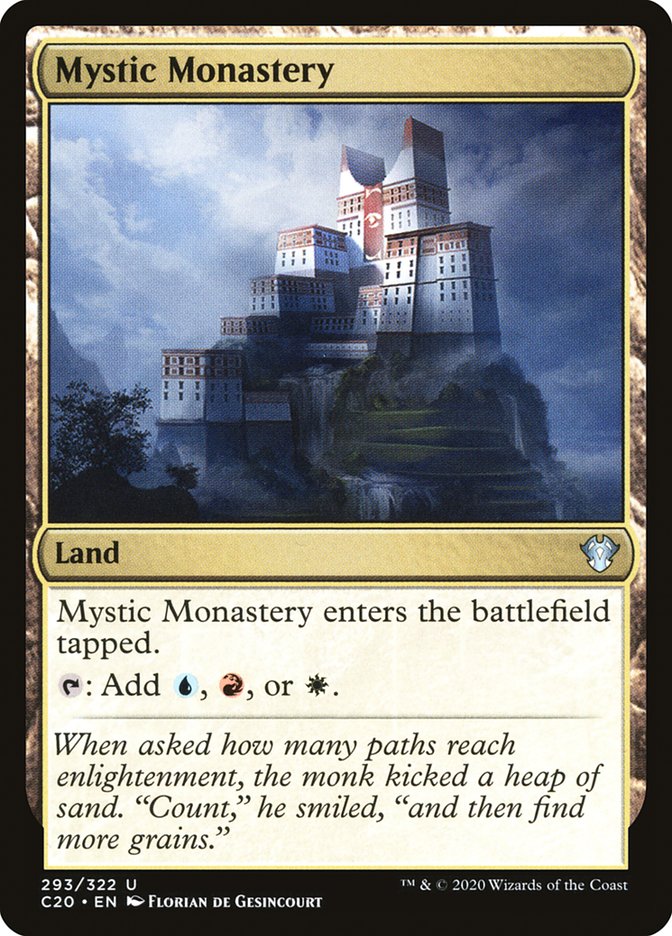 Mystic Monastery [Commander 2020] | Shuffle n Cut Hobbies & Games