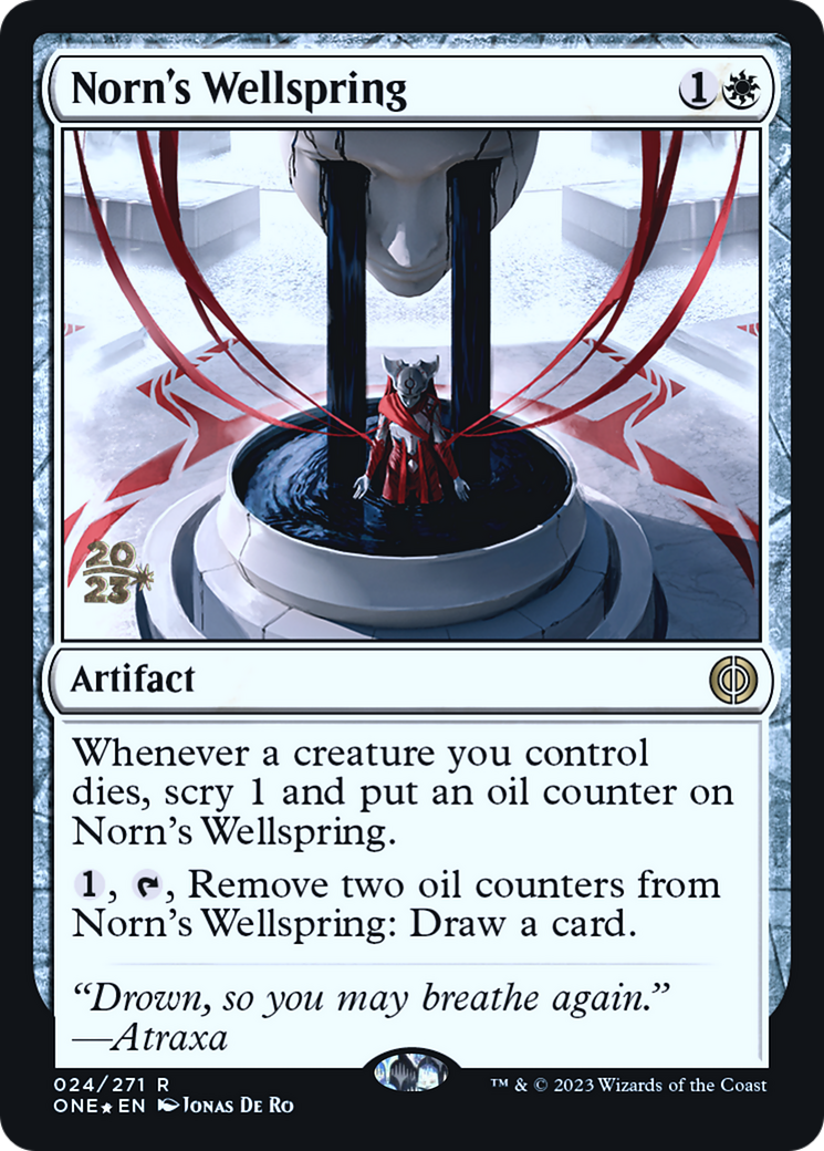 Norn's Wellspring [Phyrexia: All Will Be One Prerelease Promos] | Shuffle n Cut Hobbies & Games