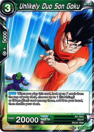 Unlikely Duo Son Goku (BT7-053) [Assault of the Saiyans] | Shuffle n Cut Hobbies & Games