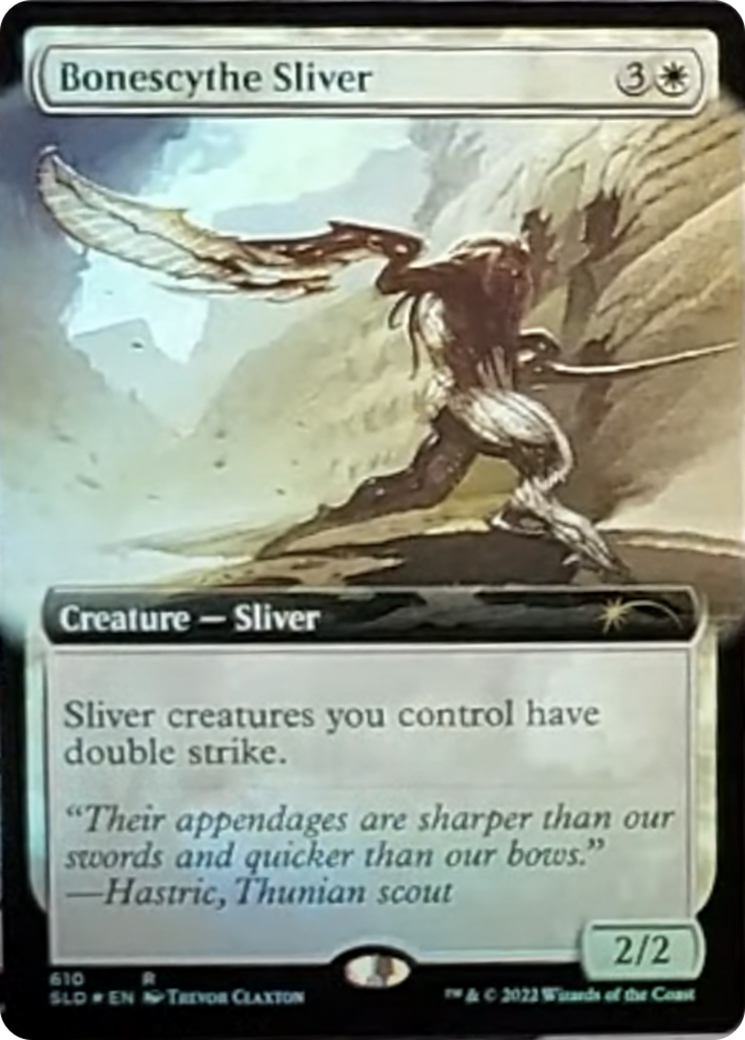 Bonescythe Sliver (Extended Art) [Secret Lair Drop Series] | Shuffle n Cut Hobbies & Games