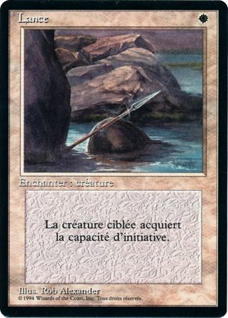 Lance [Foreign Black Border] | Shuffle n Cut Hobbies & Games
