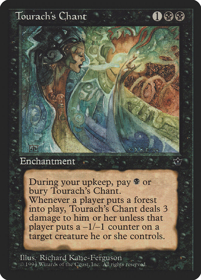 Tourach's Chant [Fallen Empires] | Shuffle n Cut Hobbies & Games