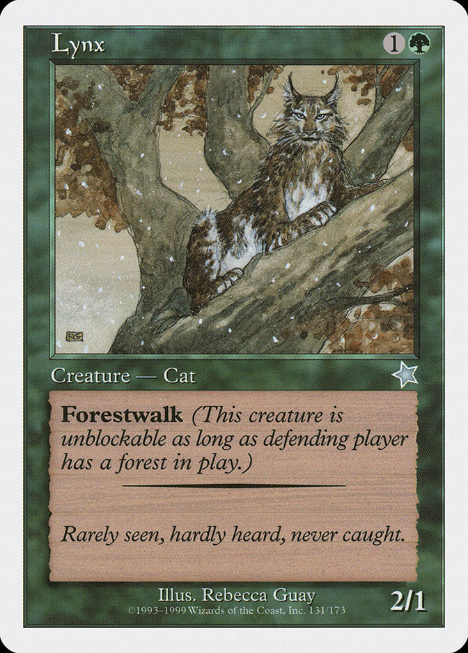 Lynx [Starter 1999] | Shuffle n Cut Hobbies & Games