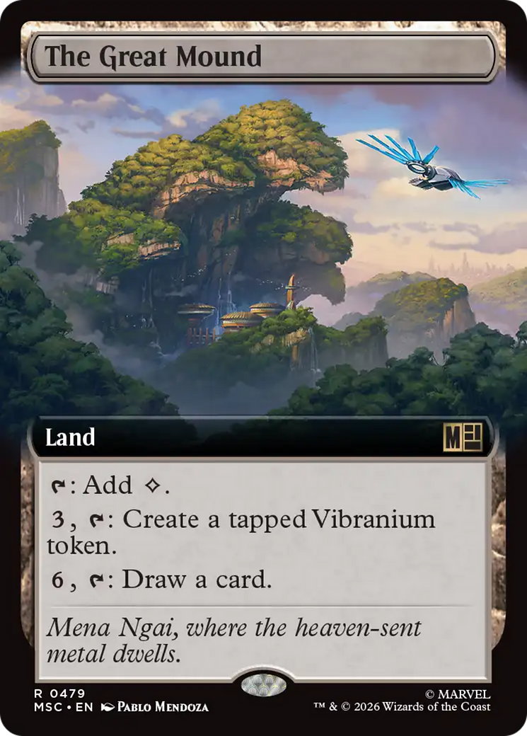 The Great Mound (Extended Art) [Marvel Super Heroes Commander] | Shuffle n Cut Hobbies & Games