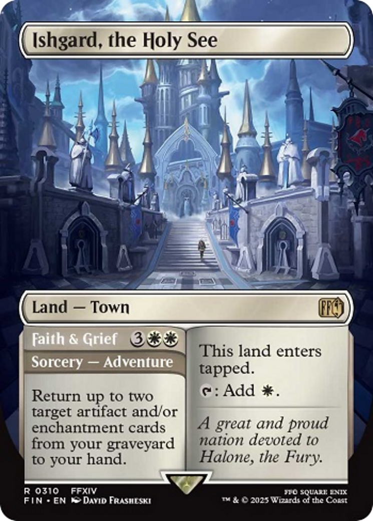 Ishgard, the Holy See (Borderless) [FINAL FANTASY] | Shuffle n Cut Hobbies & Games
