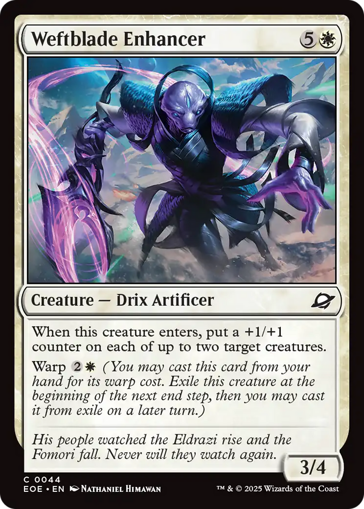 Weftblade Enhancer [Edge of Eternities] | Shuffle n Cut Hobbies & Games