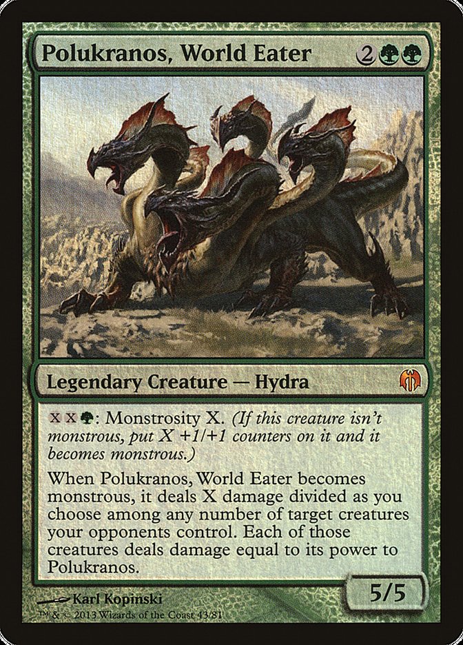 Polukranos, World Eater [Duel Decks: Heroes vs. Monsters] | Shuffle n Cut Hobbies & Games