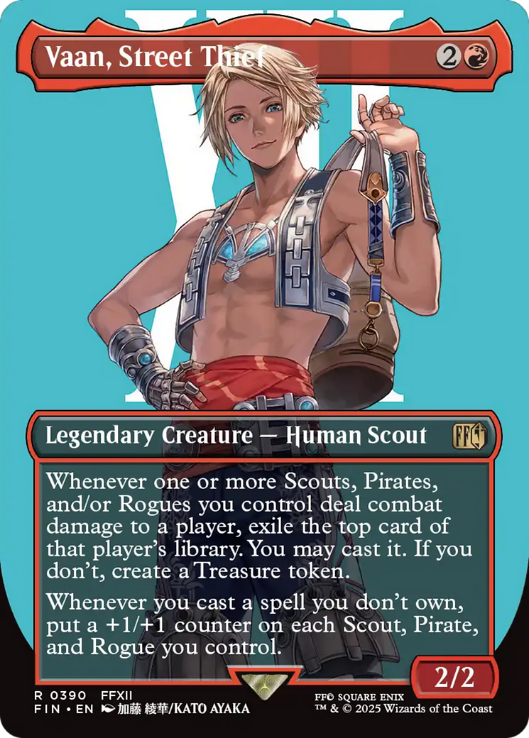 Vaan, Street Thief (Borderless) [FINAL FANTASY] | Shuffle n Cut Hobbies & Games