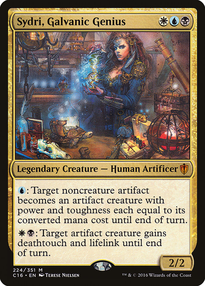 Sydri, Galvanic Genius [Commander 2016] | Shuffle n Cut Hobbies & Games