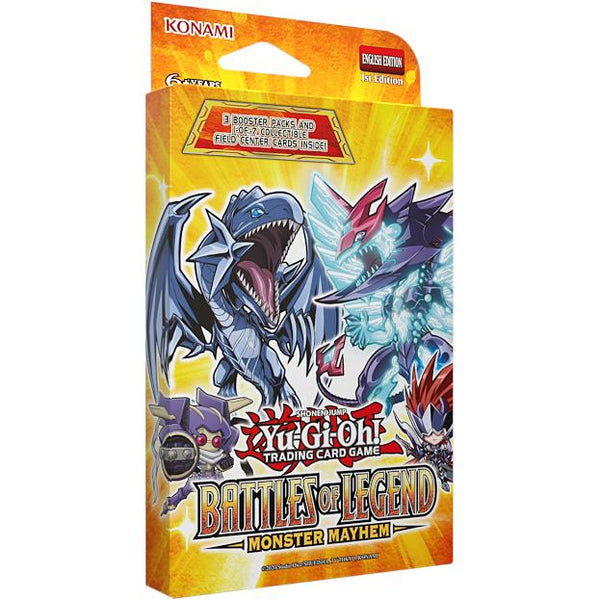Battles of Legend: Monster Mayhem - 3-Pack Tuckbox (1st Edition) | Shuffle n Cut Hobbies & Games