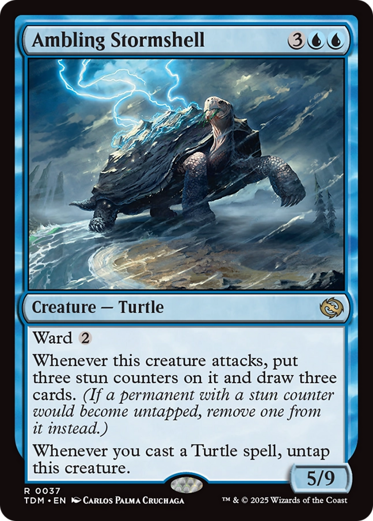 Ambling Stormshell [Tarkir: Dragonstorm] | Shuffle n Cut Hobbies & Games