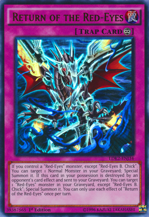 Return of the Red-Eyes [LDK2-ENJ34] Ultra Rare | Shuffle n Cut Hobbies & Games