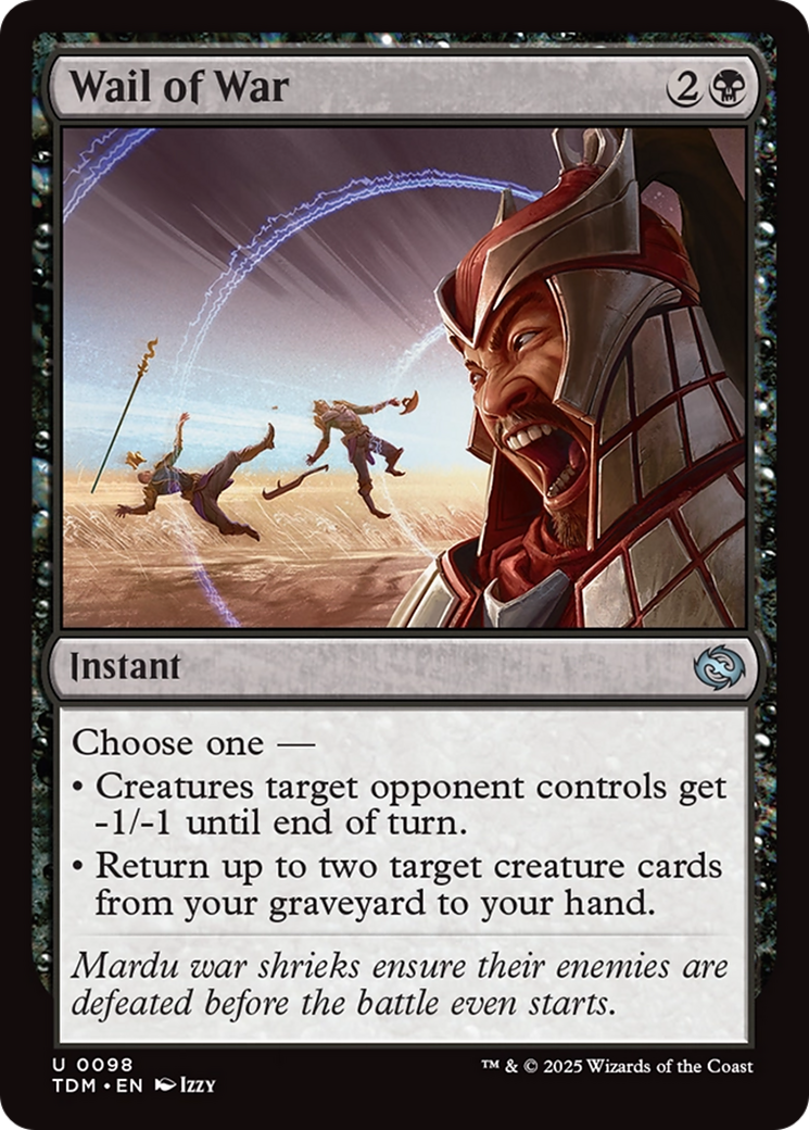 Wail of War [Tarkir: Dragonstorm] | Shuffle n Cut Hobbies & Games