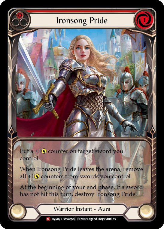 Ironsong Pride (Extended Art) [DYN072] (Dynasty)  Rainbow Foil | Shuffle n Cut Hobbies & Games