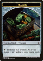 Dinosaur // Treasure (009) Double-Sided Token [Ixalan Tokens] | Shuffle n Cut Hobbies & Games