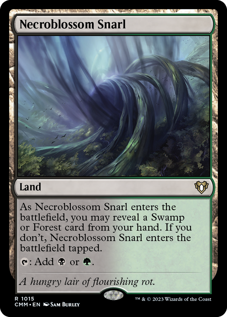 Necroblossom Snarl [Commander Masters] | Shuffle n Cut Hobbies & Games