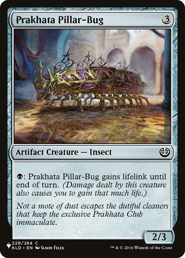 Prakhata Pillar-Bug [The List] | Shuffle n Cut Hobbies & Games