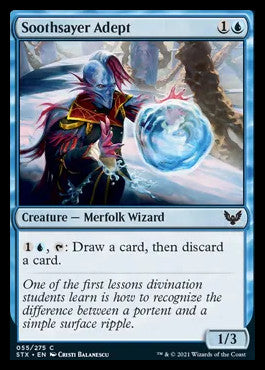 Soothsayer Adept [Strixhaven: School of Mages] | Shuffle n Cut Hobbies & Games