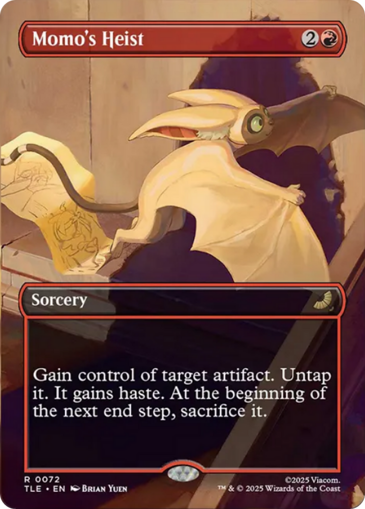 Momo's Heist (Borderless) [Avatar: The Last Airbender: Eternal-Legal] | Shuffle n Cut Hobbies & Games