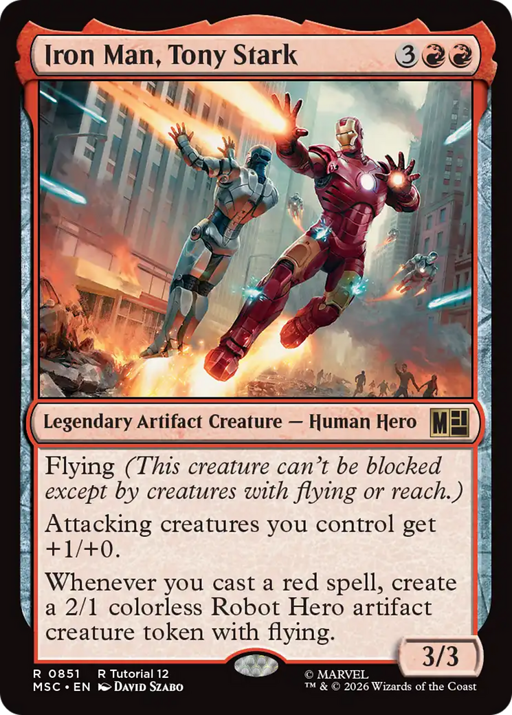 Iron Man, Tony Stark [Marvel Super Heroes Commander] | Shuffle n Cut Hobbies & Games