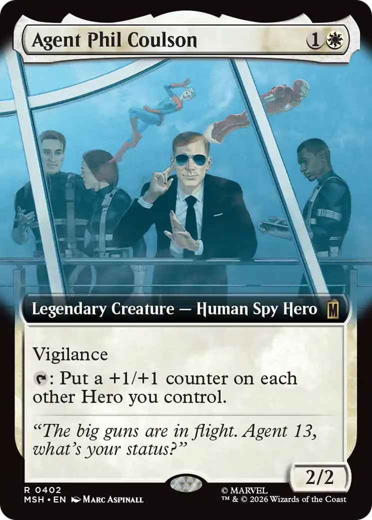 Agent Phil Coulson (Extended Art) [Marvel Super Heroes] | Shuffle n Cut Hobbies & Games