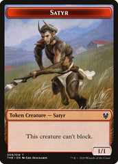 Kraken // Satyr Double-Sided Token [Theros Beyond Death Tokens] | Shuffle n Cut Hobbies & Games