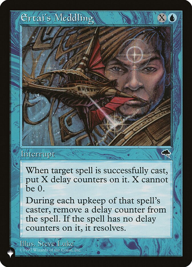 Ertai's Meddling [The List] | Shuffle n Cut Hobbies & Games