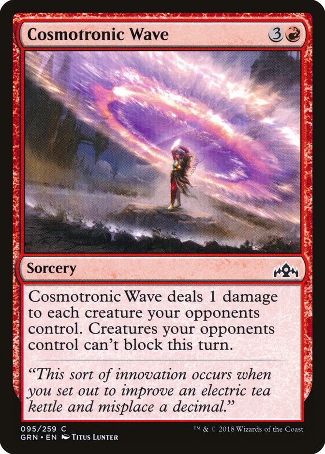 Cosmotronic Wave [Guilds of Ravnica] | Shuffle n Cut Hobbies & Games