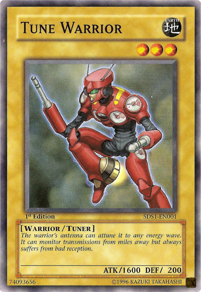 Tune Warrior [5DS1-EN001] Common | Shuffle n Cut Hobbies & Games