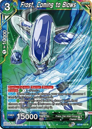 Frost, Coming to Blows (BT16-137) [Realm of the Gods] | Shuffle n Cut Hobbies & Games