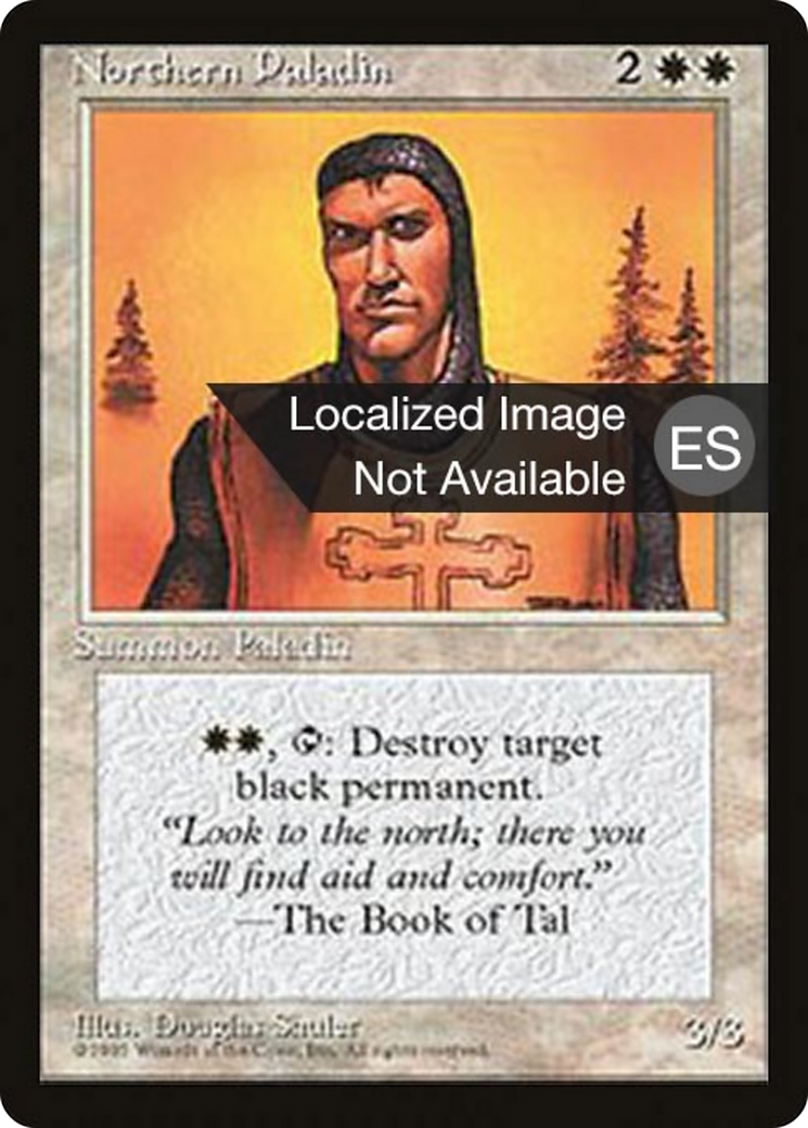 Northern Paladin [Fourth Edition Foreign Black Border] | Shuffle n Cut Hobbies & Games
