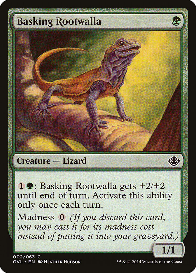 Basking Rootwalla (Garruk vs. Liliana) [Duel Decks Anthology] | Shuffle n Cut Hobbies & Games
