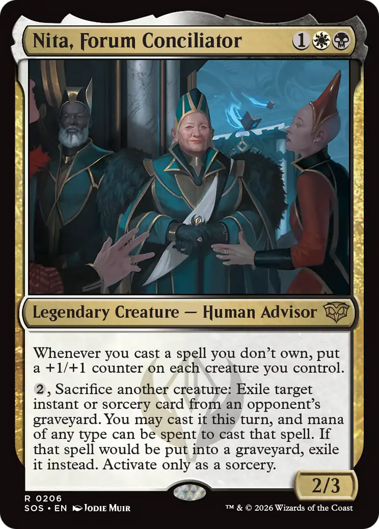 Nita, Forum Conciliator [Secrets of Strixhaven] | Shuffle n Cut Hobbies & Games