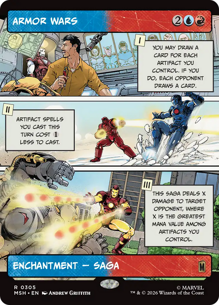 Armor Wars (Borderless) [Marvel Super Heroes] | Shuffle n Cut Hobbies & Games
