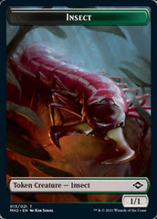 Insect // Treasure (21) Double-Sided Token [Modern Horizons 2 Tokens] | Shuffle n Cut Hobbies & Games