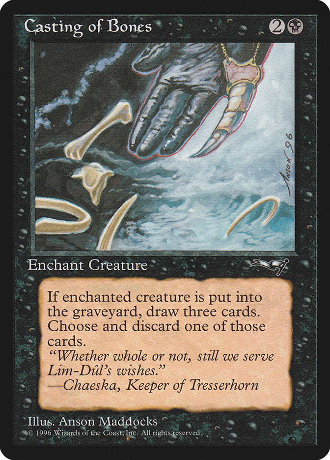 Casting of Bones (Claw Art) [Alliances] | Shuffle n Cut Hobbies & Games