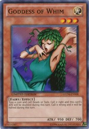 Goddess of Whim [GLD4-EN008] Common | Shuffle n Cut Hobbies & Games