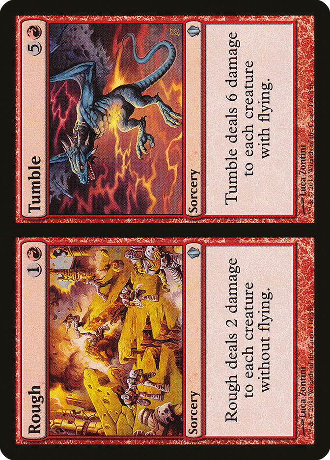 Rough // Tumble [Commander 2013] | Shuffle n Cut Hobbies & Games