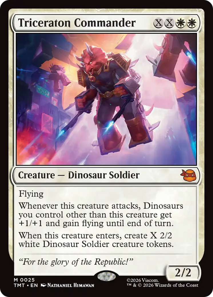Triceraton Commander [Teenage Mutant Ninja Turtles] | Shuffle n Cut Hobbies & Games